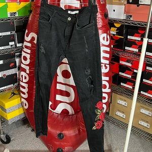 Zara black jeans, size W34